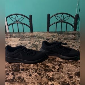 All black Nikes